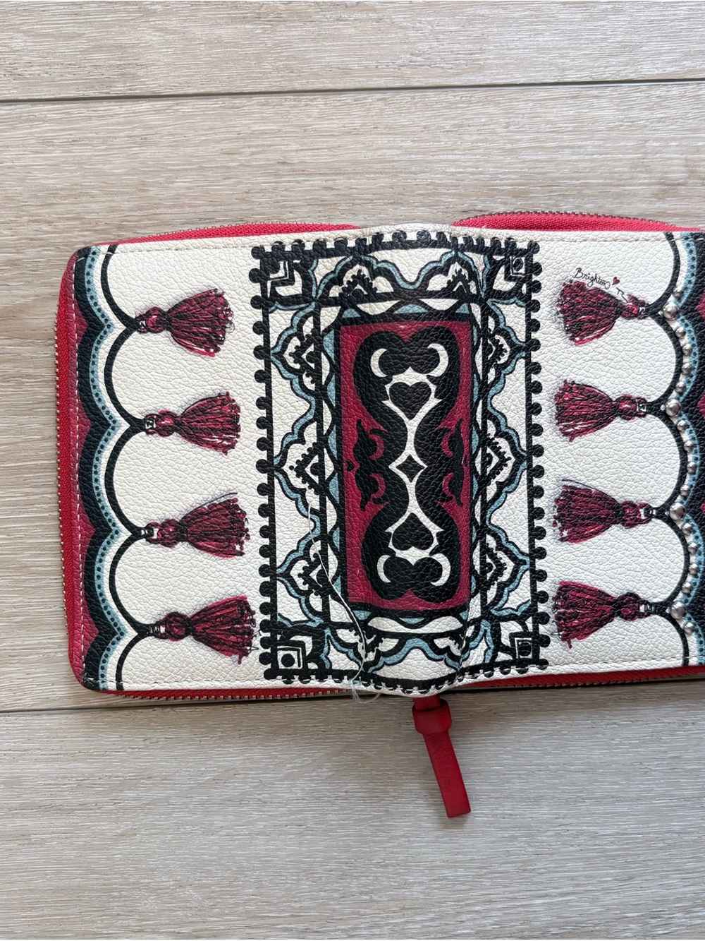 Brighton Magic Carpet Medium Leather Wallet